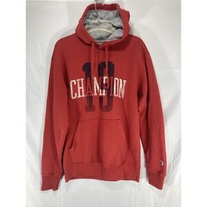 Champion #19 Hoodie Men's Size Medium Power Blend Spell Out
